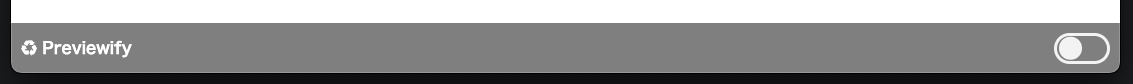 preview footer